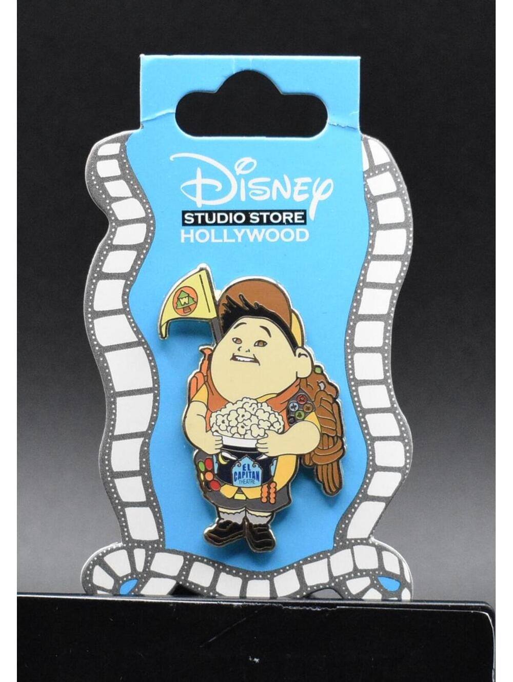 Disney DSSH El Capitan Theatre Popcorn Bucket Russell UP Pin (C5)